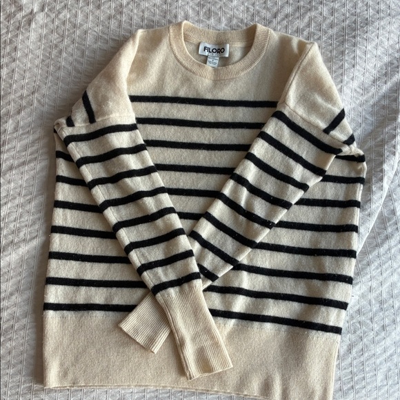FILORO 2 ply 100% Cashmere Sweater - Picture 1 of 7